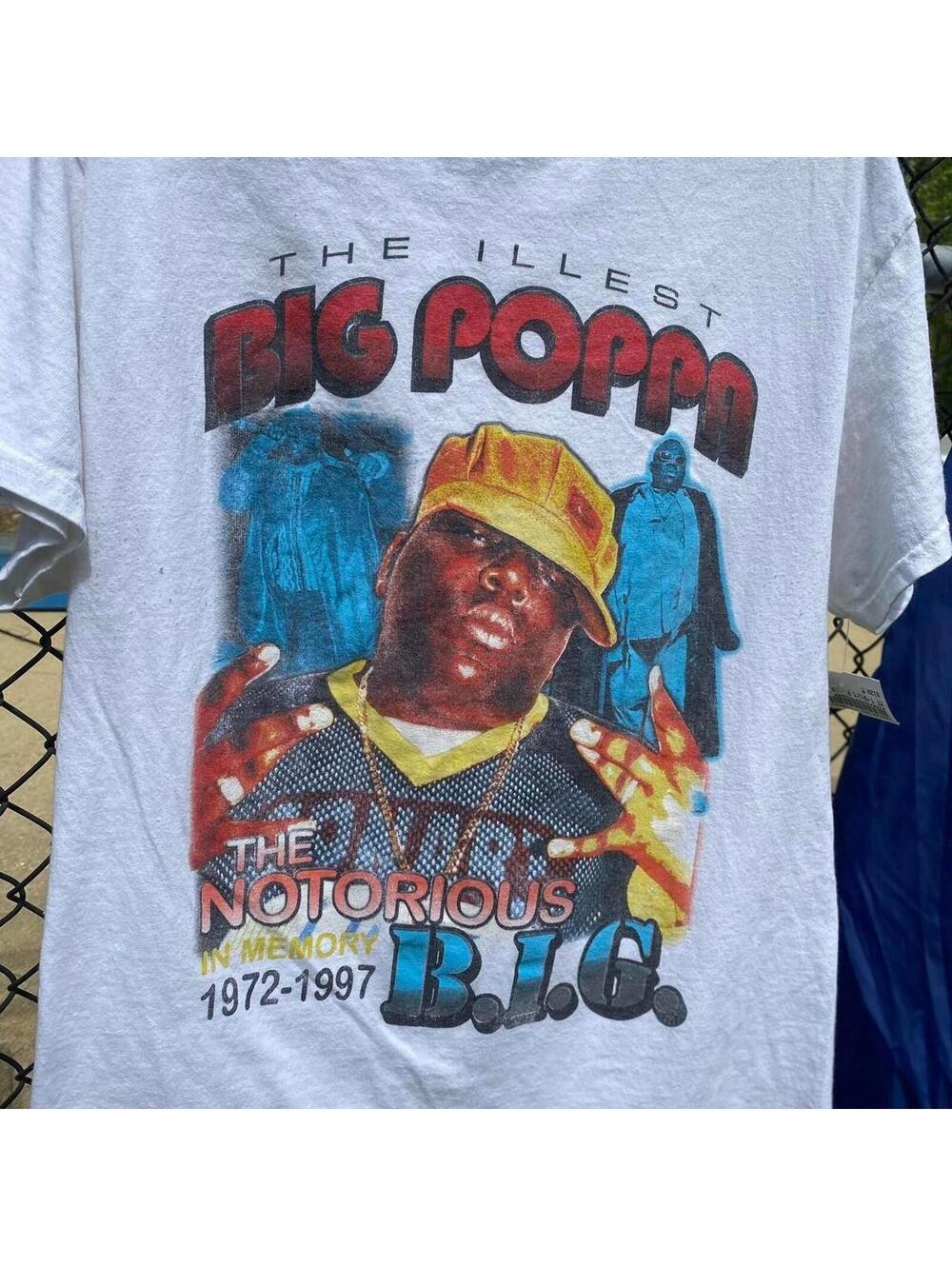 The Notorious B.I.G. 1997 Memorial Print Graphic T-Shirt